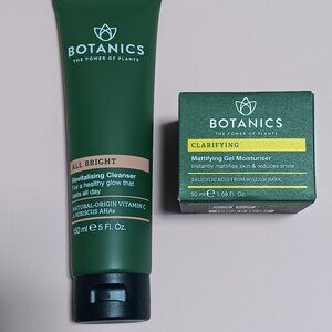 Botanics Skincare Bundle Cleanser and Gel Moisturizer